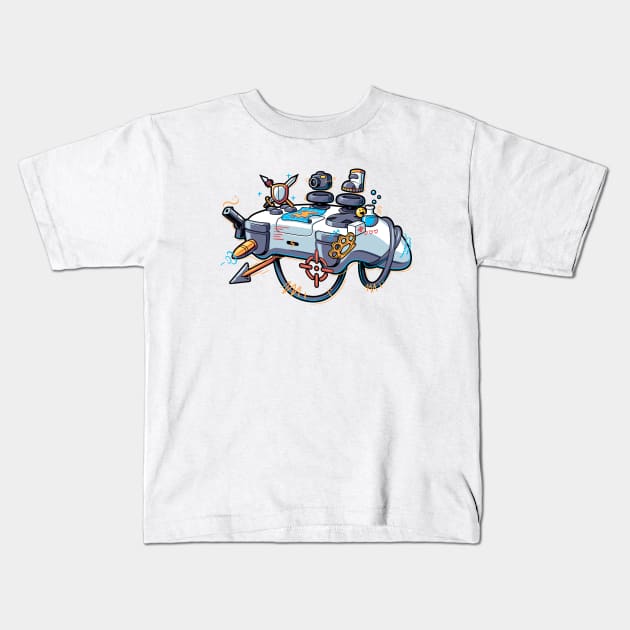 Joystick Kids T-Shirt by anggatantama